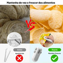 Seladora de Alimentos a Vácuo SealPocket - Selagem Inteligente na Palma Mão