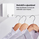 Varal Retrátil de Inox