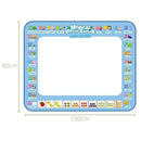 Tapete de Desenho Água Mágica + Canetas Mágicas Reutilizáveis para Crianças