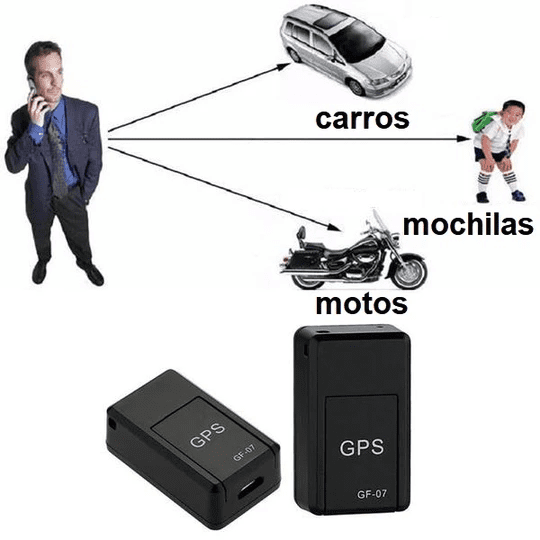 Mini Rastreador GPS Para Carros Motos e Pessoas [LOCALIZAÇÃO EM TEMPO REAL]