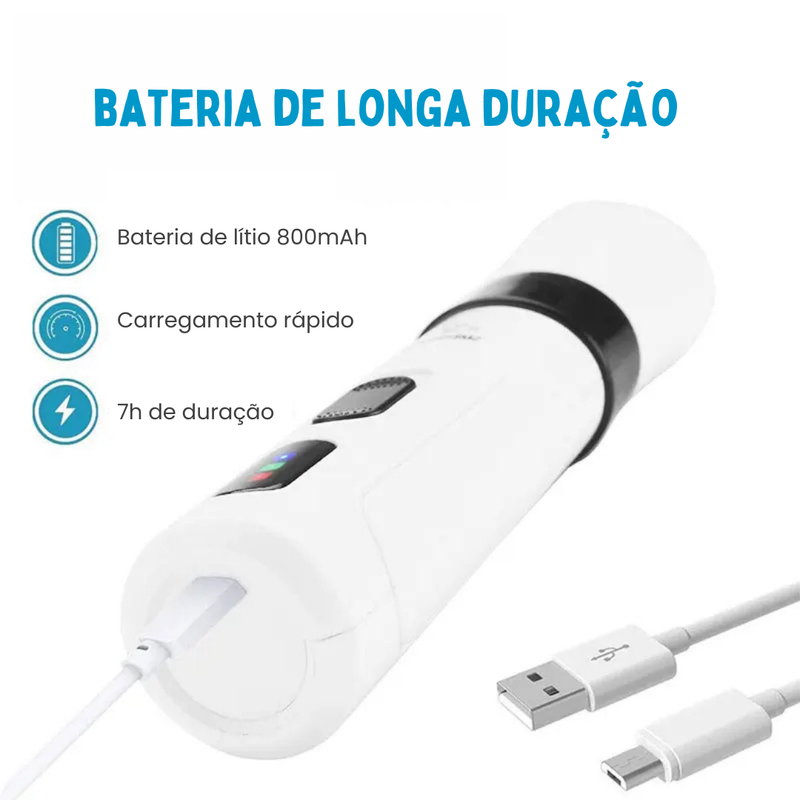 Lixador de Unha Pet Elétrico Recarregável Peludita !