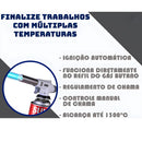 Maçarico de Alta Temperatura para Culinária – Profissional