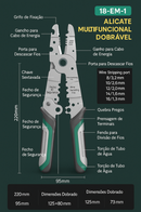 Alicate descascador multifuncional 3 modelos