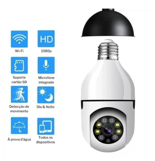 Câmera Full HD Wi-Fi Inteligente