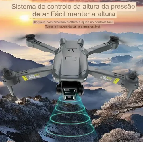 Drone K13 MAX 8K com Câmera Dupla HD – Profissional, Inteligente e Potente