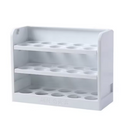 Organizador Retrátil de Ovos para Geladeira 30 Unidades