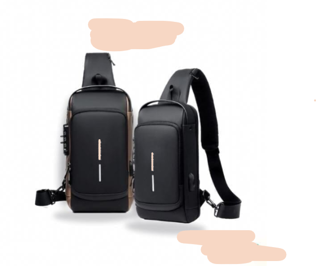 Mochila Anti-Furto com Senha USB Slim Bag