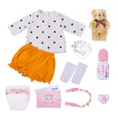 Boneca Bebê Reborn Realista Lorena Silicone Inteiro Olhos Azuis 48cm Pintada à Mão