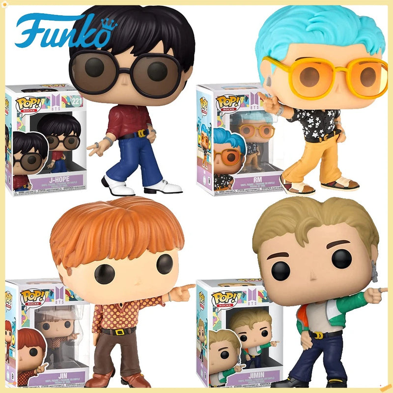 BTS ESTILO ANIME Q-VERSION – DECORAÇÃO & COLEÇÃO