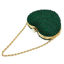 Bolsa de Mão Luxo Coração de Cristal