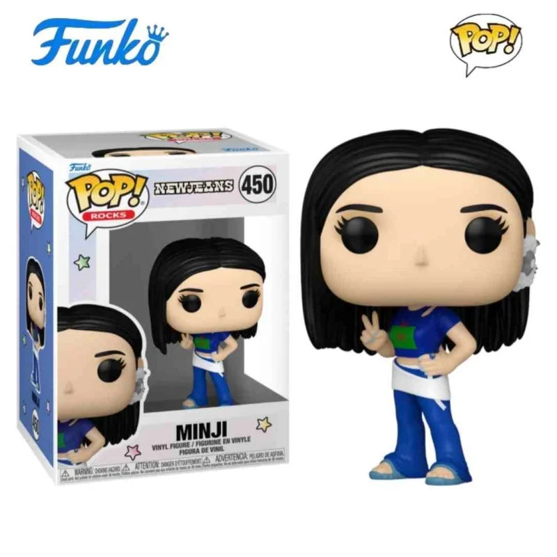 Funko Pop K-pop Stars – Haerin, Danielle, Hanni, Hyein & Minji | Edição Comemorativa BLACKPINK 🎤🖤