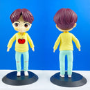Mini Figuras BTS K-pop – RM, Jin, Suga, J-Hope, Jimin, V, Jungkook (Edição Limitada 7 Peças)