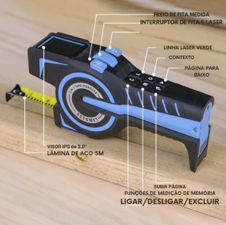 Mileseey DTX10 – O Medidor 3 em 1 que Revoluciona a Forma de Medir measurement tools
