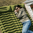 Colchão Inflável Portátil com Travesseiro Dobrável