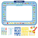 Tapete de Desenho Água Mágica + Canetas Mágicas Reutilizáveis para Crianças