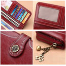 Carteira Feminina Broche Flor